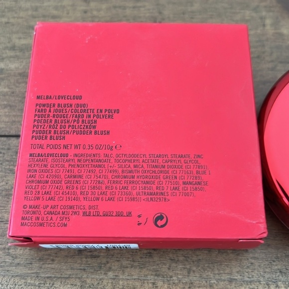 Mac lunar new year Melba/Lovecloud MAC POWDER BLUSH DUO - Picture 5 of 6